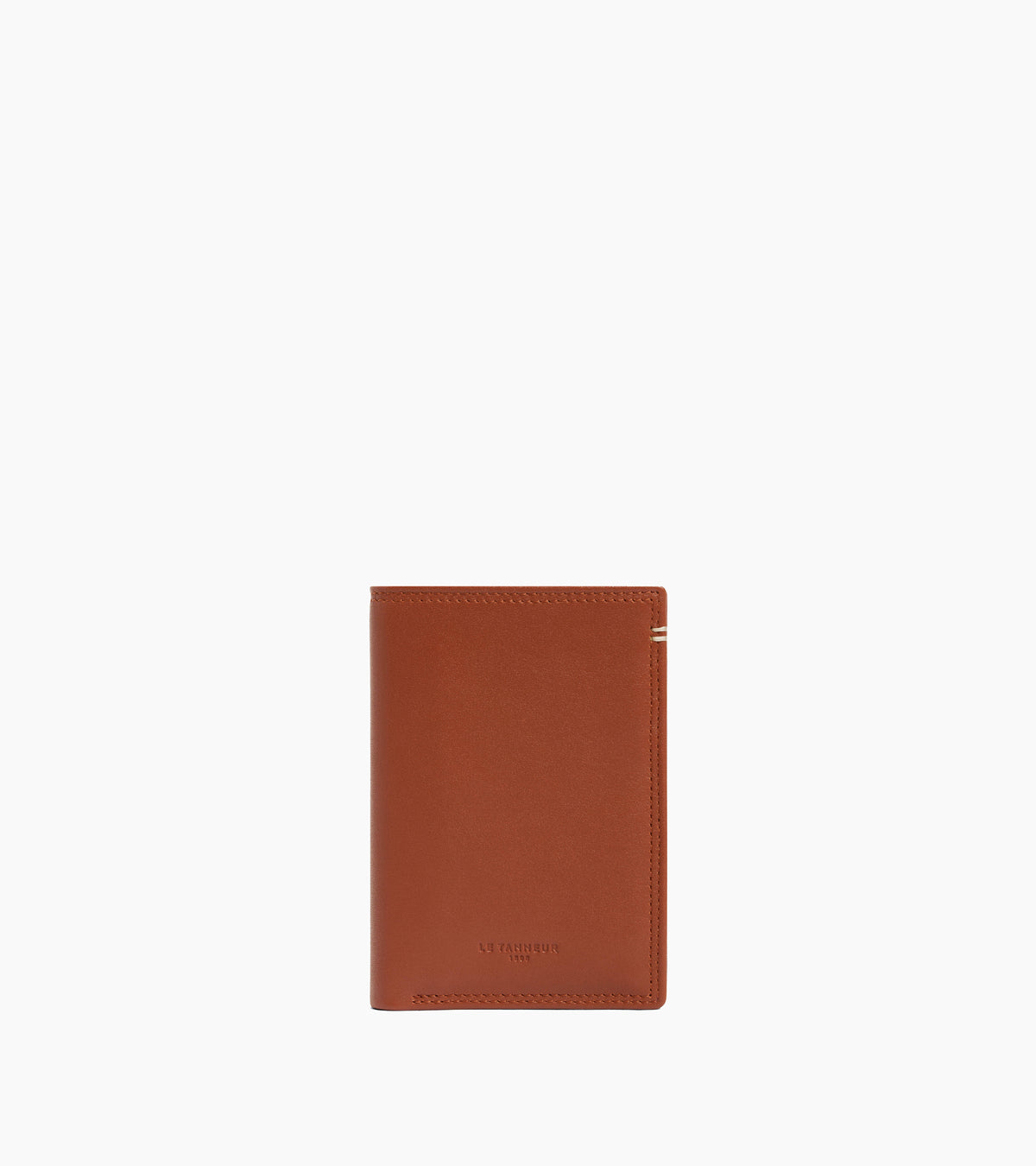 Porte cartes vertical Martin en cuir lisse