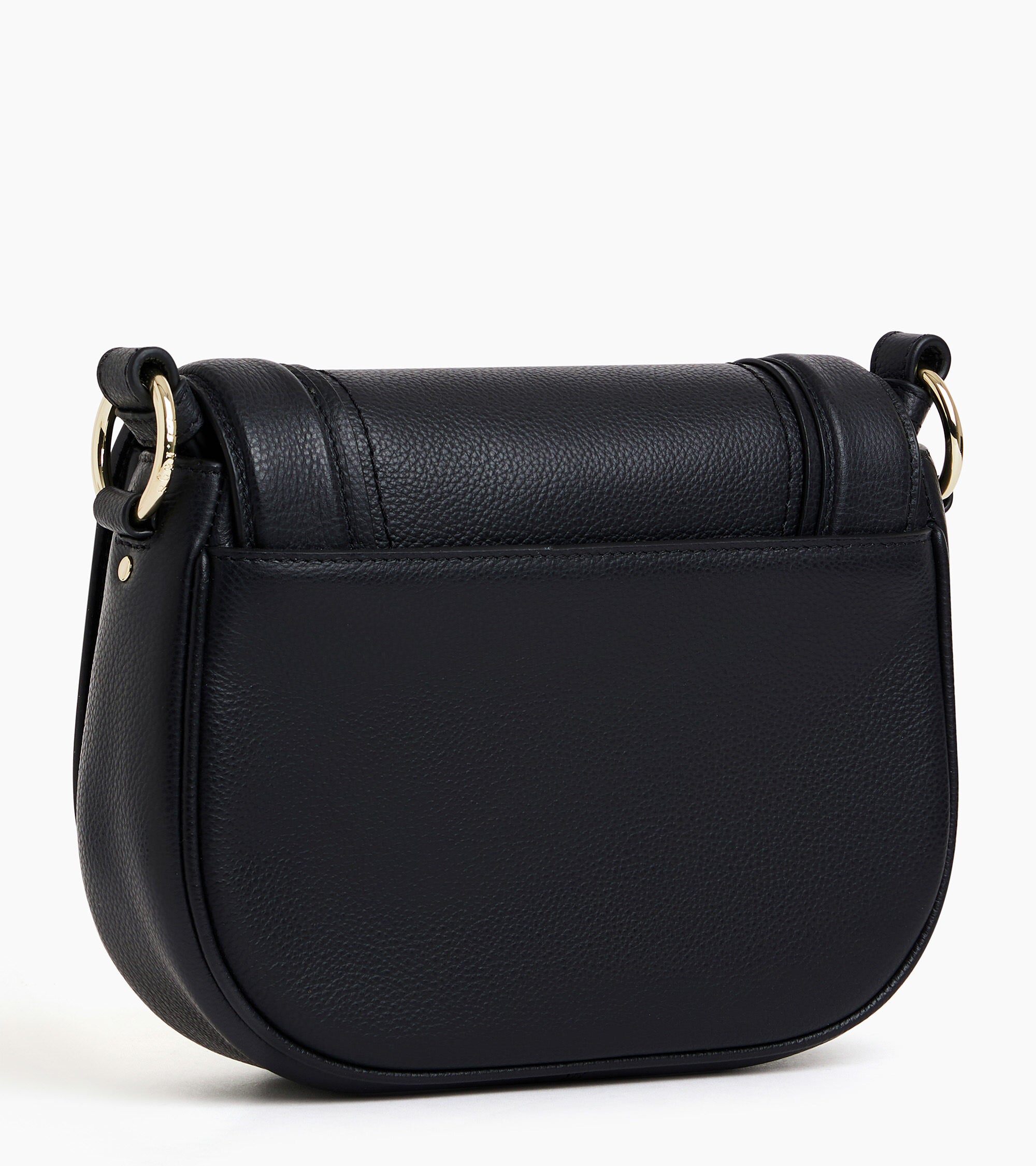 Bolso bandolera mediano modelo Ella de cuero granulado