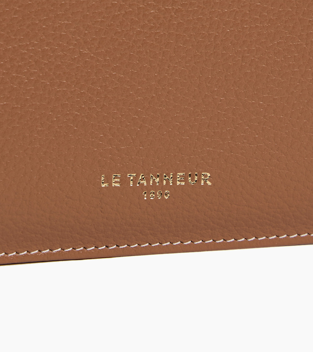 Porte cartes zippé Albertine en cuir grainé