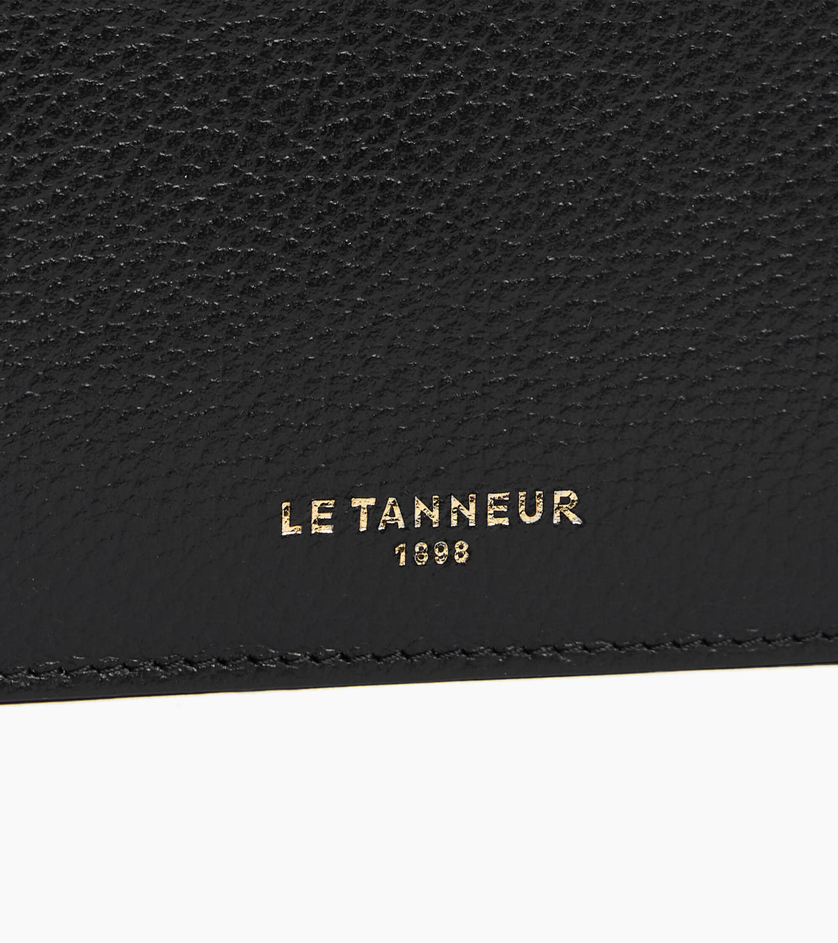 Porte cartes zippé Albertine en cuir grainé