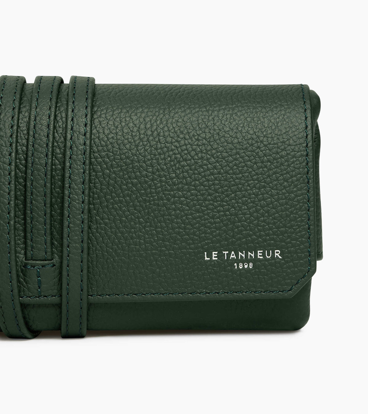 Coffret 3 montres de voyage souple en cuir grainé