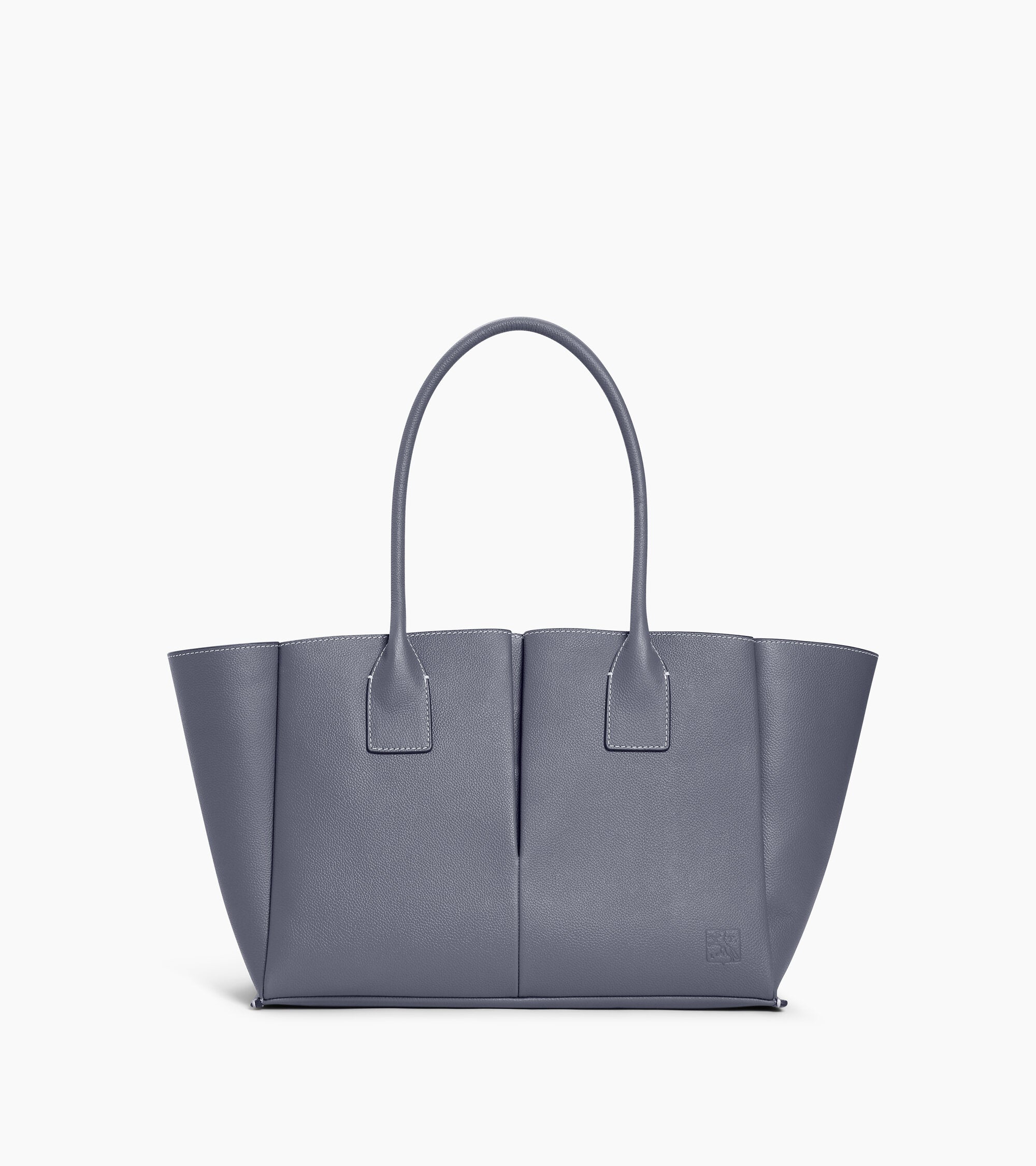 Bolso tote grande Elena de cuero texturizado