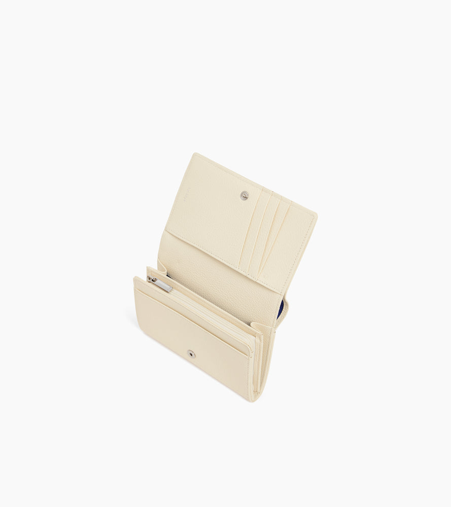 Portefeuille Emilie en cuir grainé