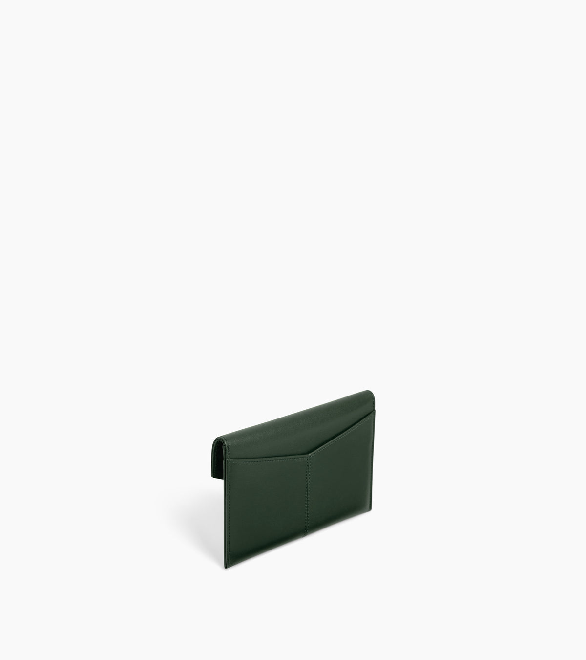 Pochette enveloppe moyen modèle Paulette en cuir lisse