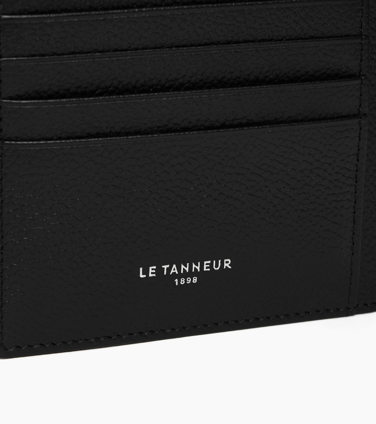 Lucien document holder in grained leather