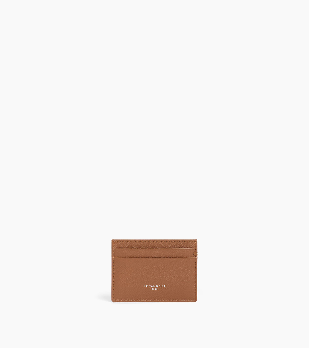 Porte cartes Lucien en cuir grainé