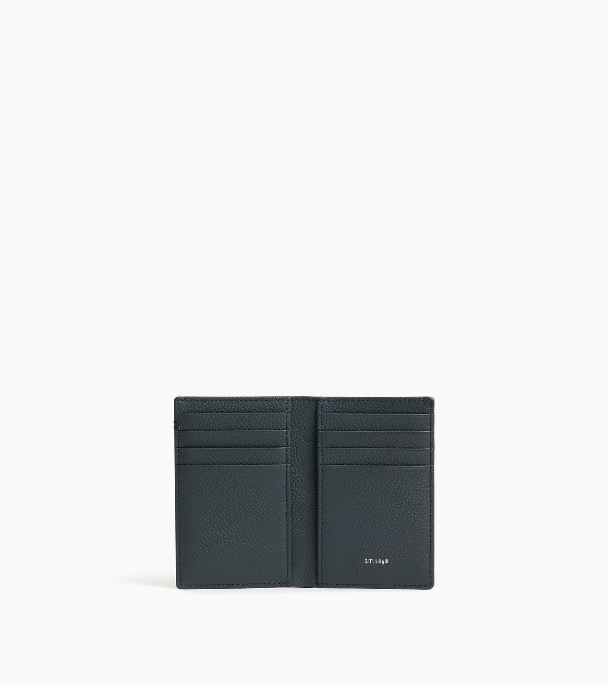 Petit porte cartes Lucien en cuir grainé