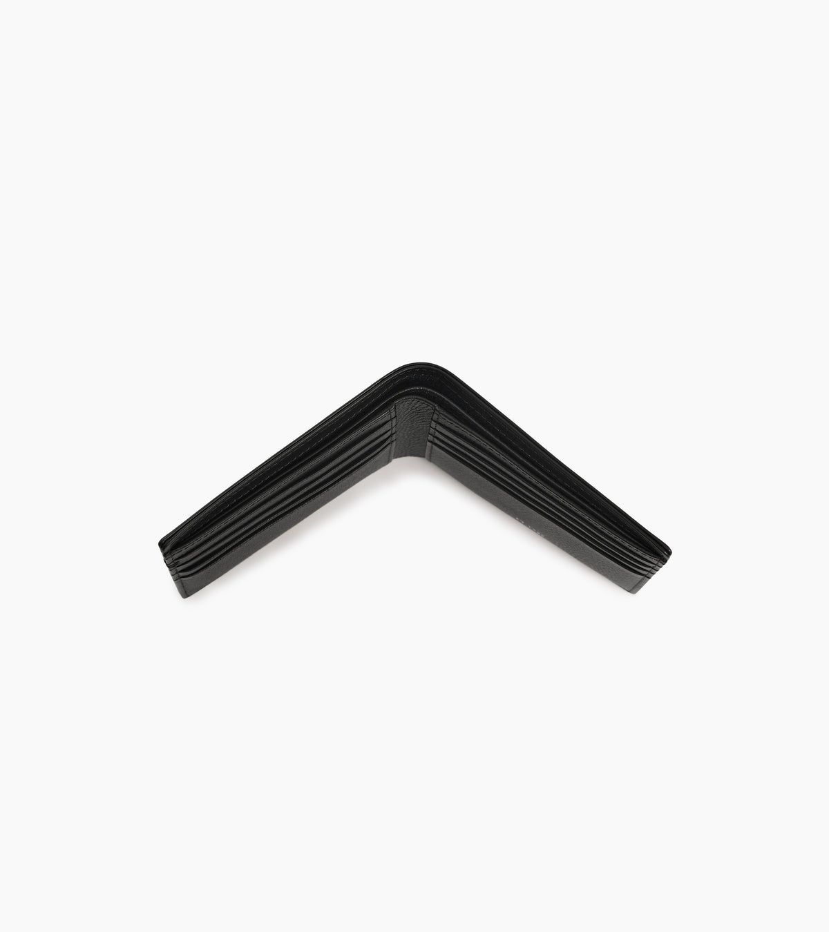 Porte cartes horizontal Lucien en cuir grainé