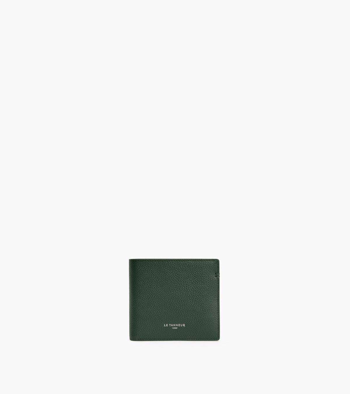Porte cartes horizontal Lucien en cuir grainé