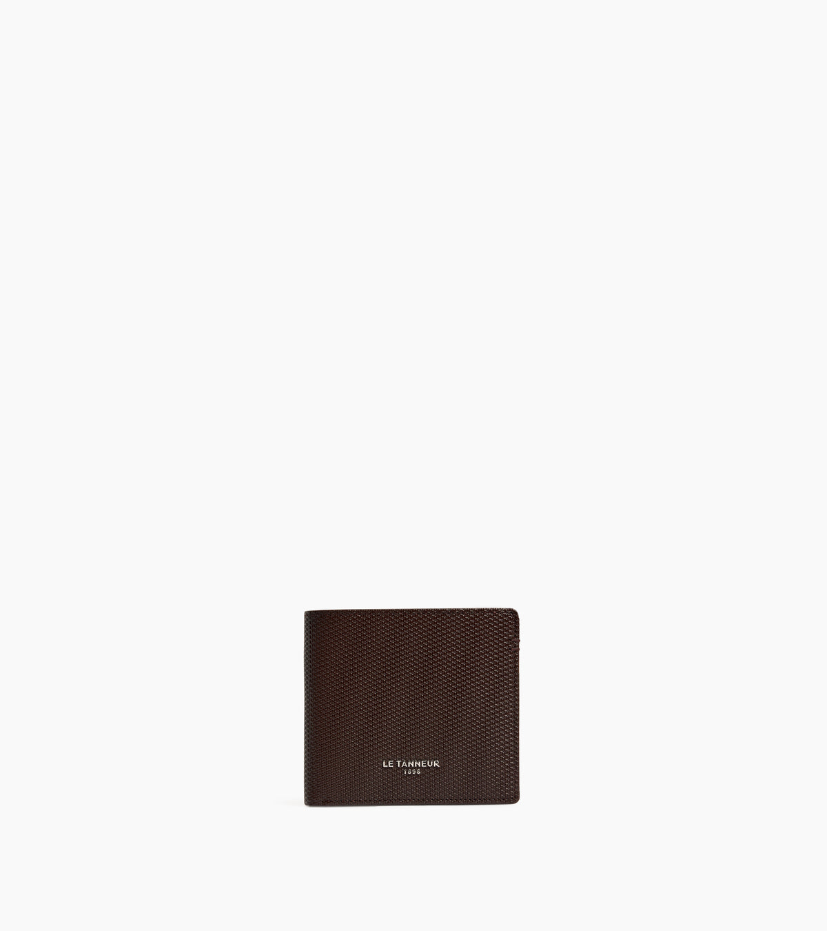 Porte cartes horizontal Lucien en cuir signature T