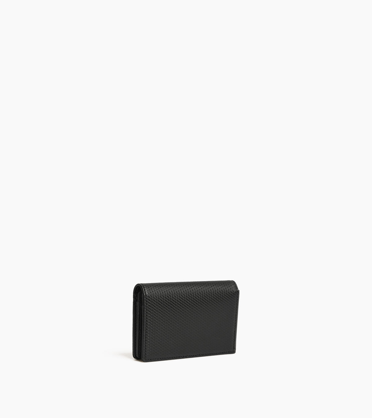 Lucien horizontal two-fold card holder signature T leather