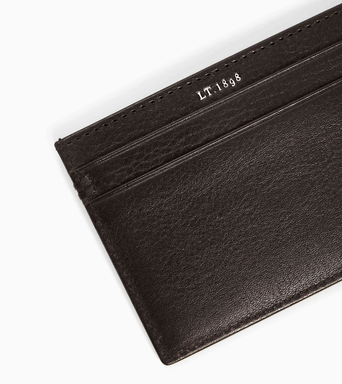 Porte cartes Lucien en cuir huilé
