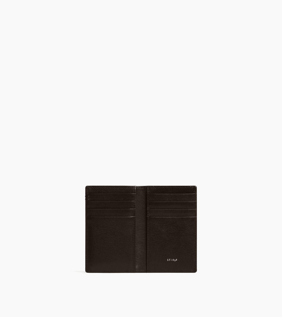 Petit porte cartes Lucien en cuir huilé