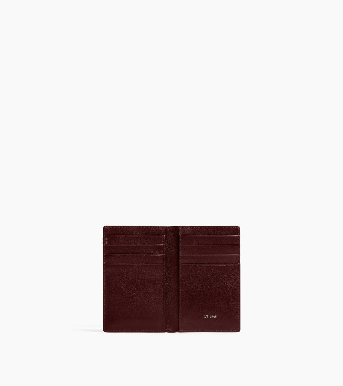 Petit porte cartes Lucien en cuir huilé