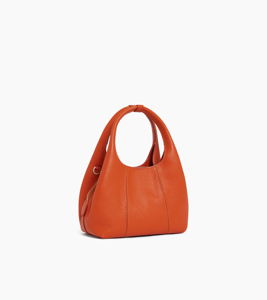 Mini sac à main Juliette en cuir grainé
