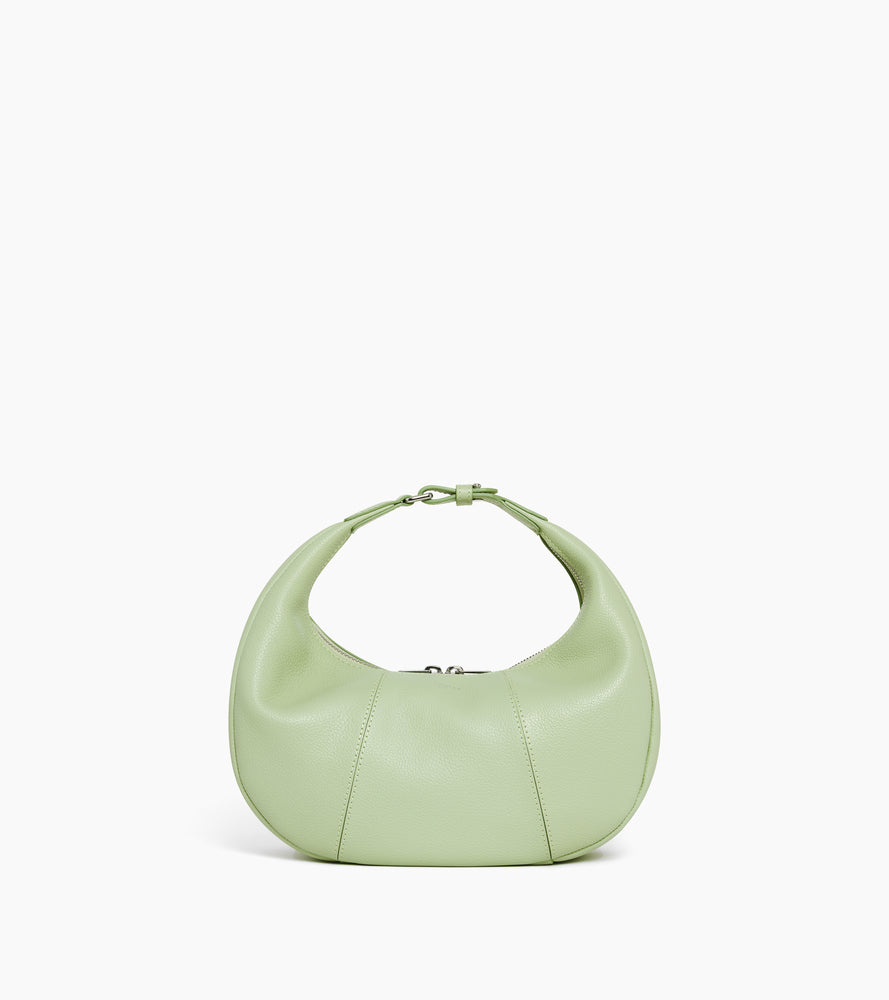 Petit sac hobo Juliette en cuir grainé