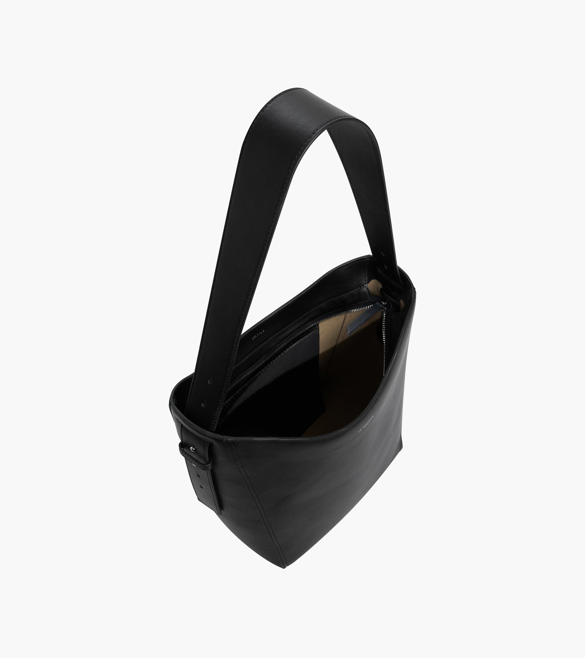 Bolso hobo mediano modelo Céleste de piel lisa