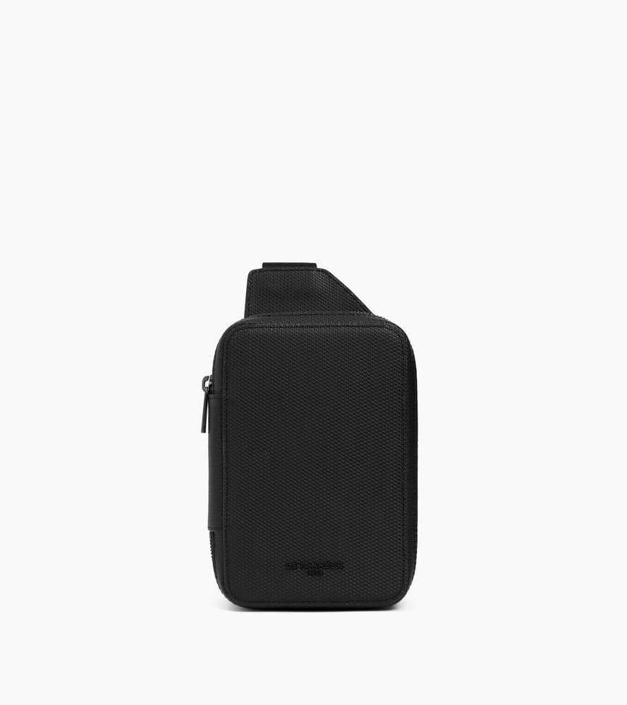Sacoche sling Emile en cuir signature T