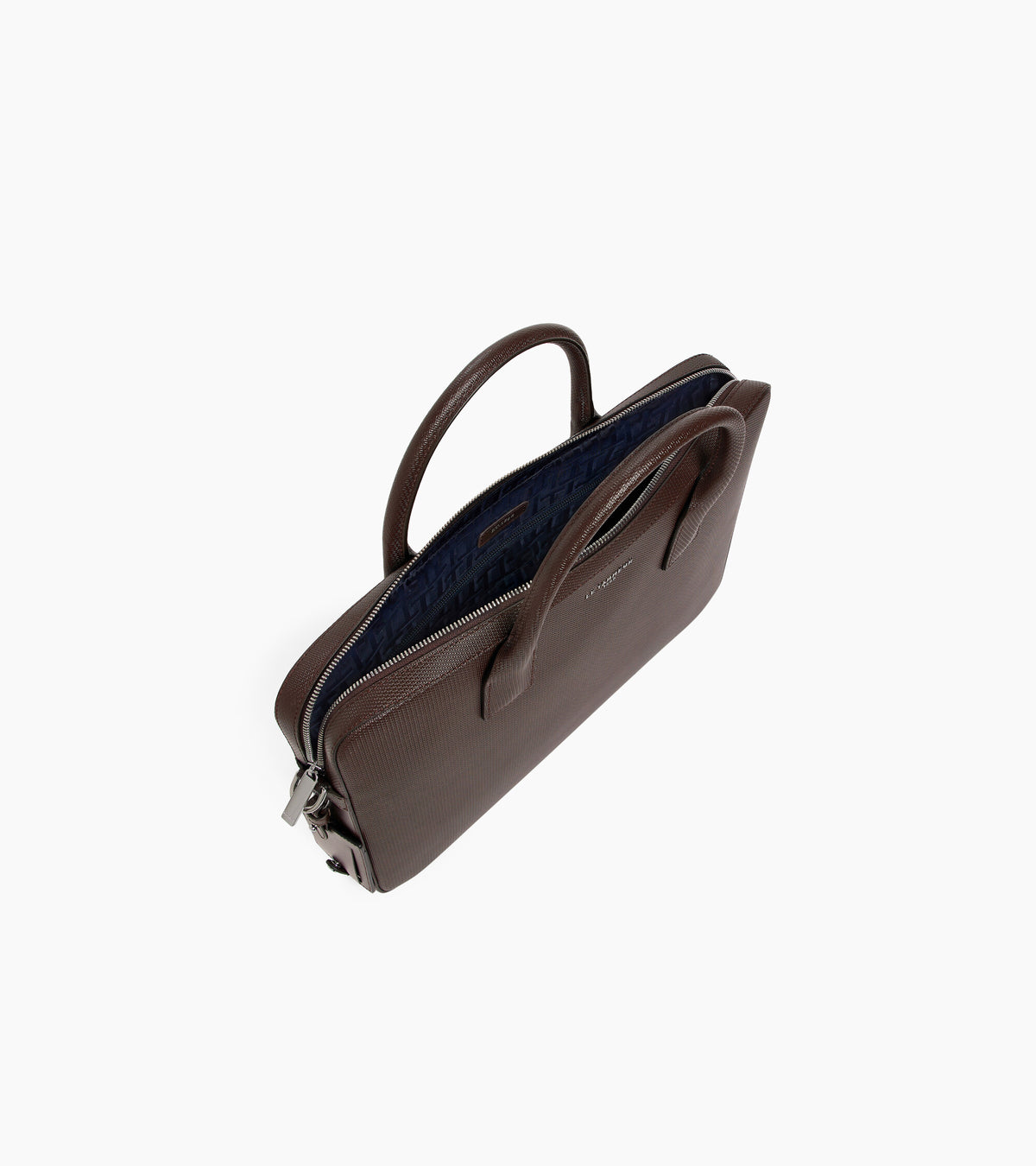 Porte document slim 14" Emile en cuir signature T