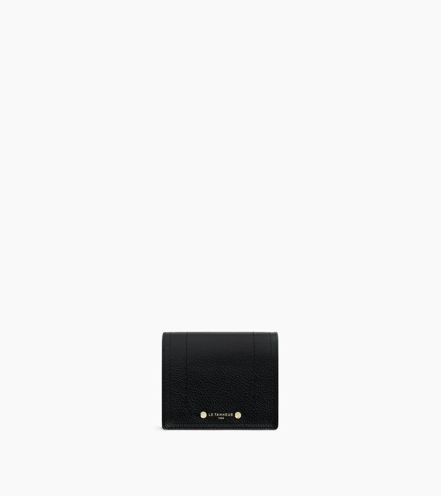 Petit portefeuille Ella en cuir grainé