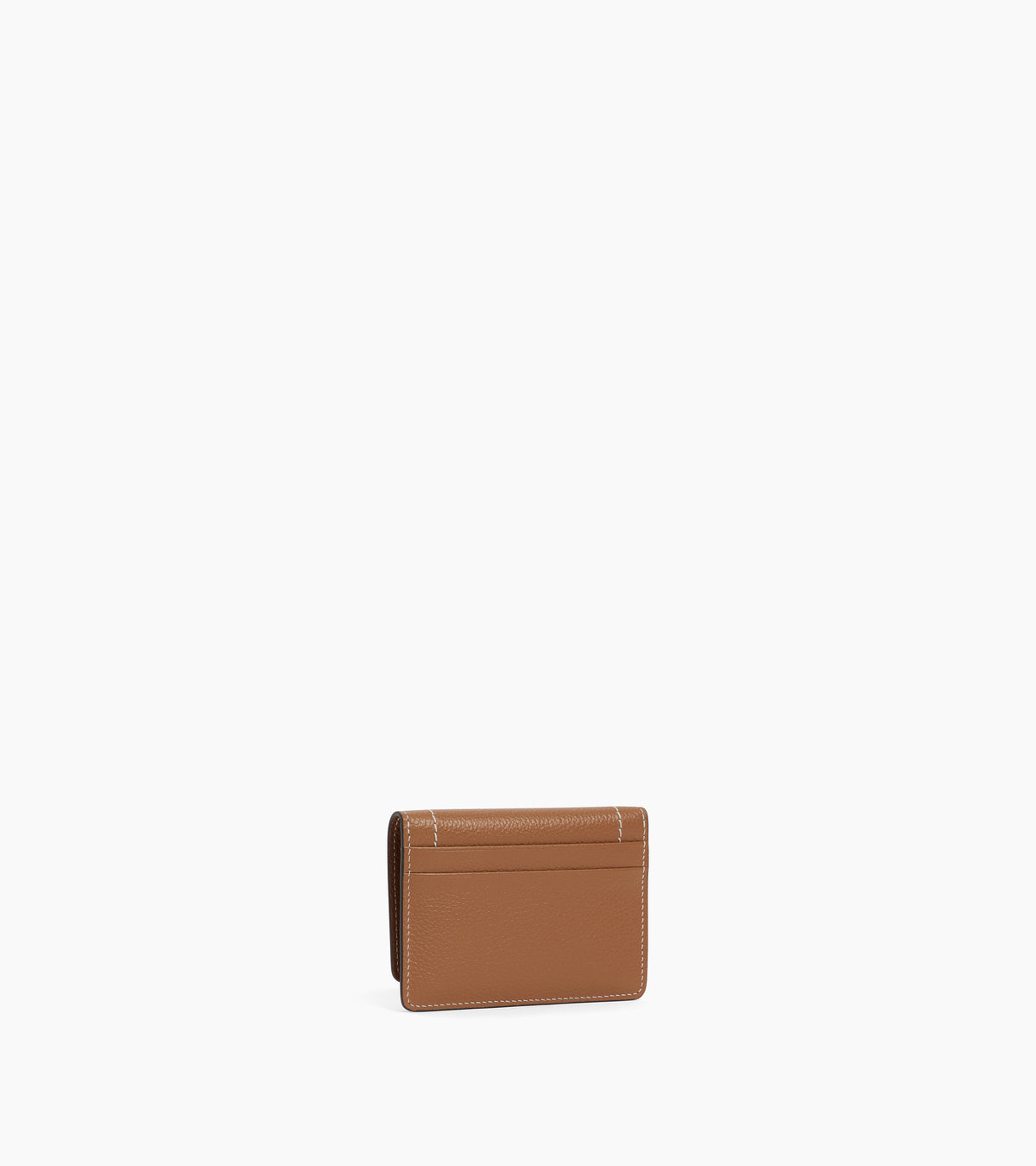 Petit porte cartes à rabat Louison en cuir grainé